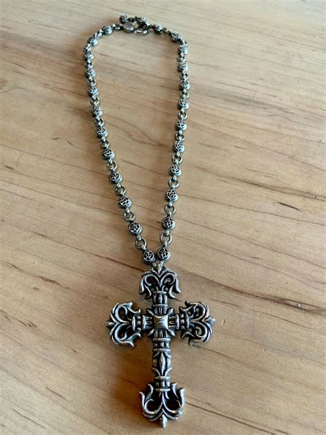 chrome hearts necklace replica|reproduction chrome hearts.